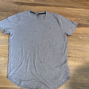 🟤Hollister Heather Gray Short Sleeve Tee